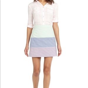 Brooks Brothers Seersucker Stripe Skirt Size 4